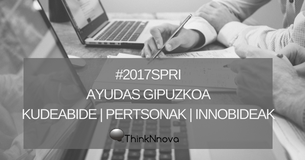 SPRI Ayudas Gipuzkoa Kudeabide, Pertsonak eta Innobideak 2017