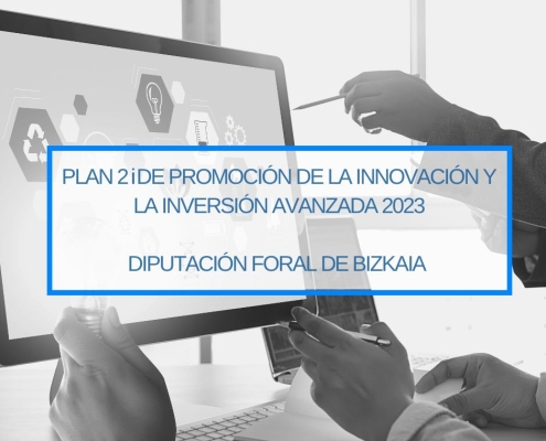 Plan 2i de promoción de la innovación y la inversión avanzada 2023 | Diputación Foral de Bizkaia